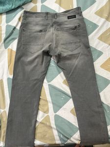 Grey Denim Jeans