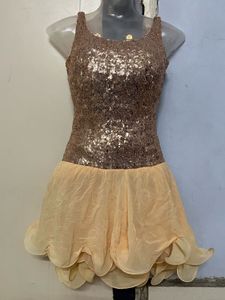 Pintrest padded flared Sparkly Party Dress