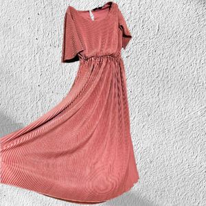 FIG Brand Peach Dress For Party