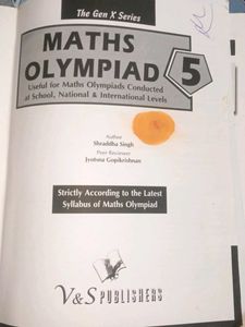 Maths Olympiad 5 - New Edition