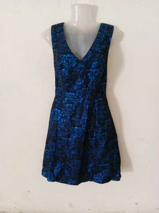 Blue sparkle Mini Dress