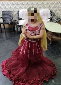 maroon Lehenga Choli