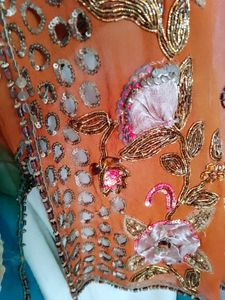Pure Khaddi Georgette Dupatta With Work All Over