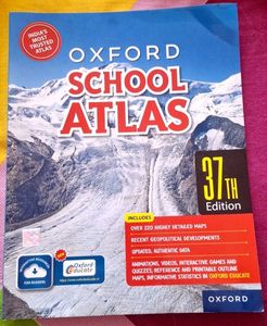 Oxford School Atlas 37th Edition