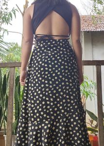 Floral Wrap Design Skirt