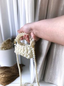 Pearl Beaded Handbag