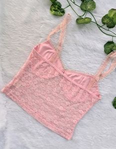 Urbanic Y2k Bustier Sheer Top