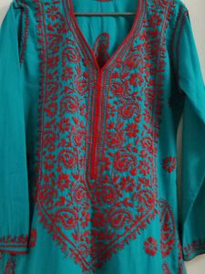 A Bful Chikankari Kurti