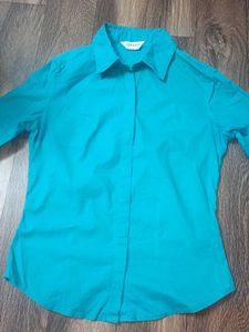 Pure Cotton Formal Shirts For Women