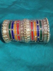 Colorful Bridal Bangle Set