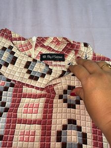 Patterned Top