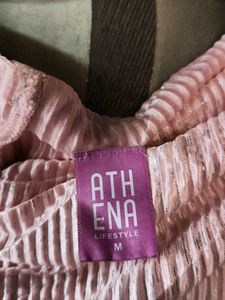 Pink Striped Maxi Dress