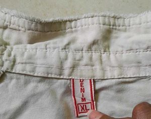 Light-colored, button-down shirt For Women