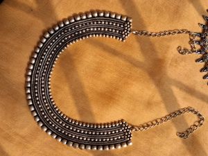 Combo Of 2 Oxidised Chokers. 🩶