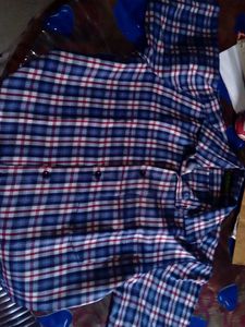 Plaid Button-Down Shirt