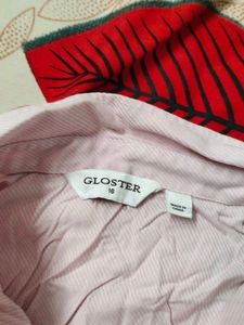 Pink Casual Shirt