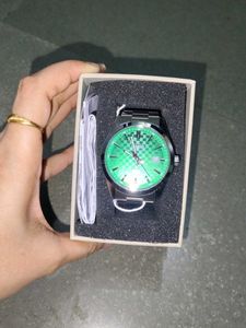 Casio Green Dial  Watch