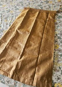 Gold Midi Skirt