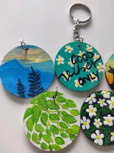 Hand-Painted Keychains