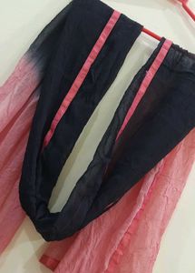 Pink And Black Dupatta💕🖤