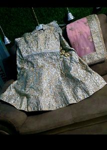Beautiful pastel shade lehenga