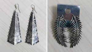 Combo oxidised earrings Pack Of Two