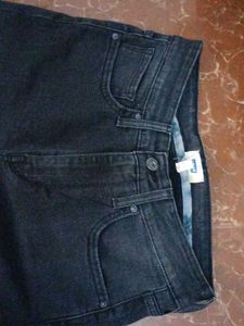 Black High Waist Skinny Jeans with Ripped Knees –