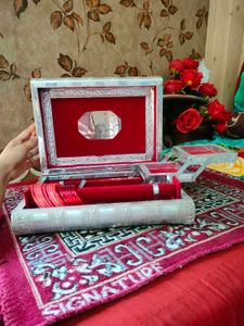 Silver Designer Storage Box