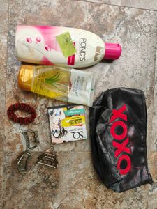 Combo Of Lotion And Clutchers