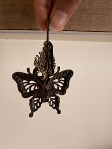 Steampunk Butterfly Keychain