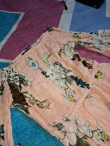 Floral Off-Shoulder Midi Dress