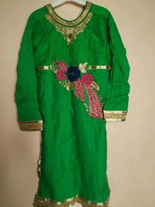 Beautiful Green Colour Salwar Suit With Dupatta 🦋