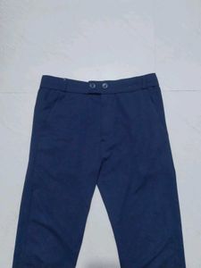 Navy Blue Casual Dress Pants