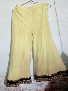Light Green Kurti Plazo Set