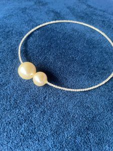 Pearl AD Choker Necklace