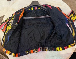 Floral Print Quilted Jacket