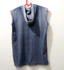 Sleeveless Hoodie T-Shirt