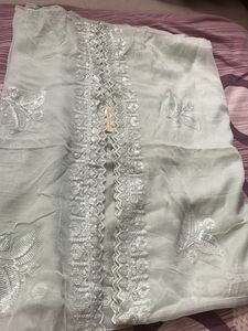 Seagreen color Ladies suit new unstiched