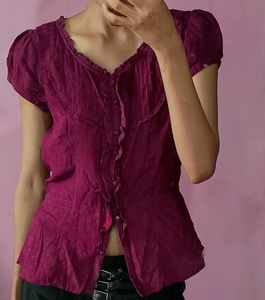 Y2k Purple Top