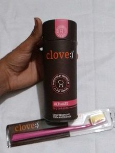 Clove Toothpaste & Brush