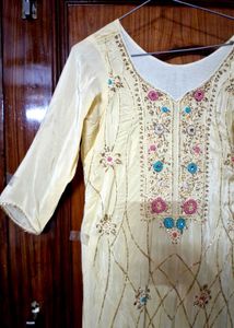 Embroidered Kurta Set