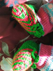 Handmade Baby Booties