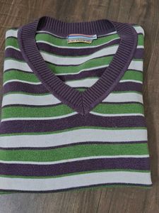 Stylish Vibrant V-Neck Pullover Unisex