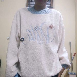 White Woolen Sweater
