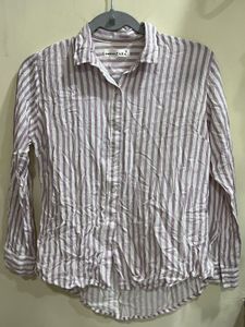 Zara Dupe Striped Shirt