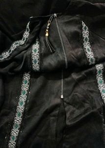 Elegant black Ethnic Abaya