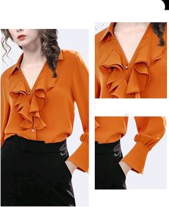 Mustard Yellow Ruffle Top