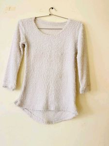 Fluffy Knit Top
