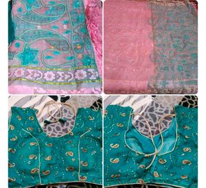 Elegant Wedding Banarasi Silk Zari Heavy Work Sare