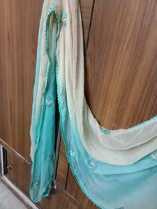 Kurta Set With Salwar And Duppatta Like New